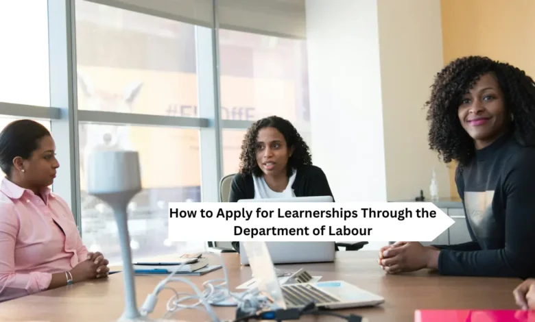 Apply for Learnerships