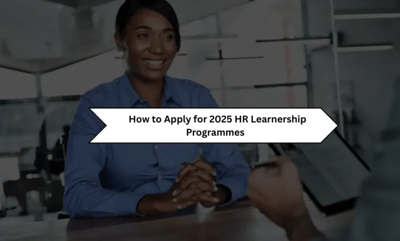 HR learnership programmes