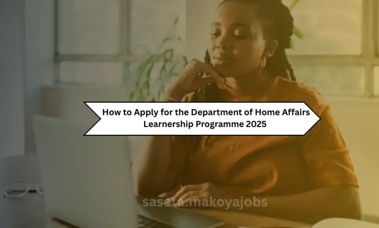 Home Affairs Learnership Programme