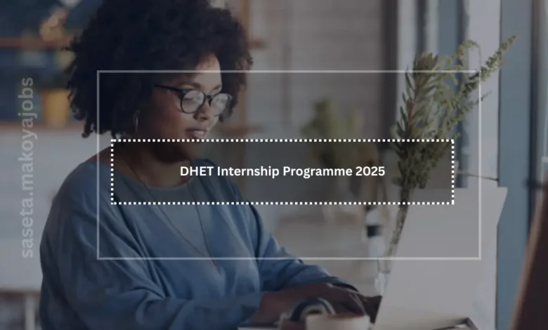 DHET Internship Programme 2025