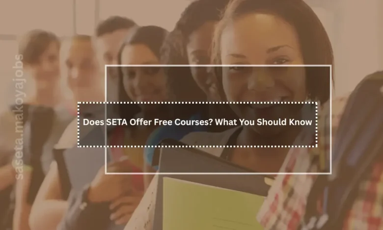 SETA offer free courses