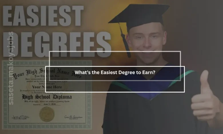 easier degree to earn