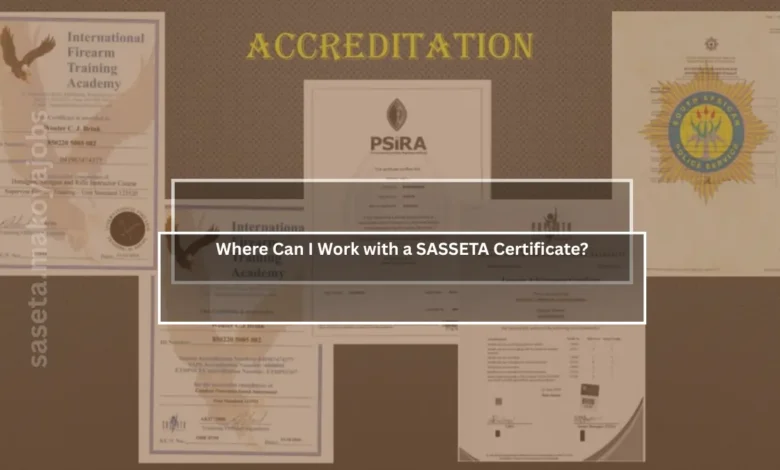 SASSETA certificate