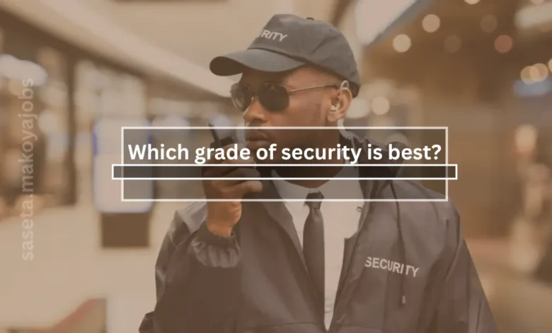 grade of security